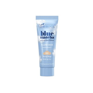 Fluide hydratant Bielenda Blue Matcha - Mousse /03/ Sunny Beige 30 g