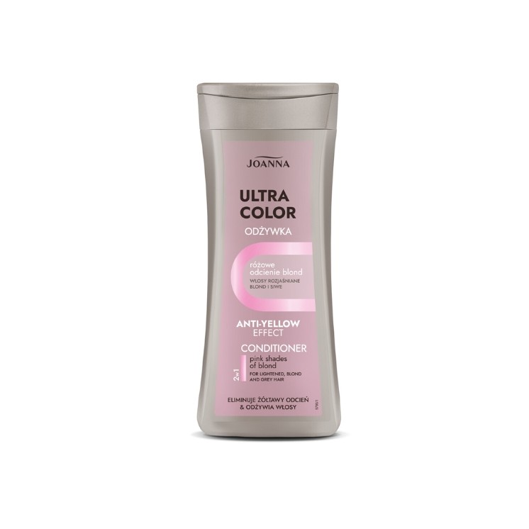 Joanna Ultra Color Odżywka do włosów różowe odcienie blond 200 g