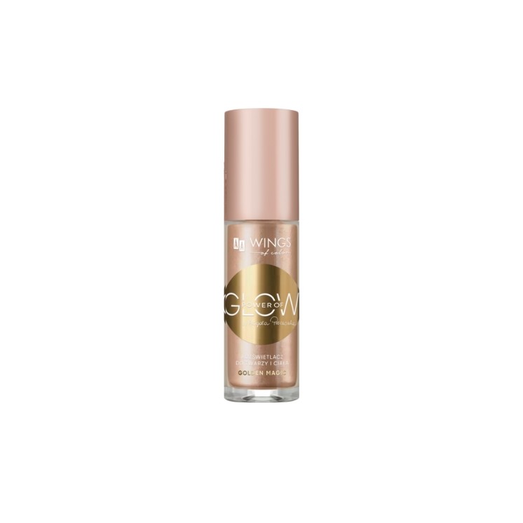 AA Wings of Color Power of Glow Vloeibare Gezichtsverlichter Golden Magic 30 ml
