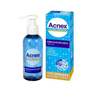 Acnex Emulsja myjąca do skóry trądzikowej 140 ml