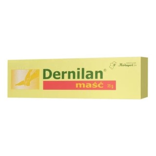 Pommade Dernilan pour ego craquelée, épaissie et épiderme calleux 35 g