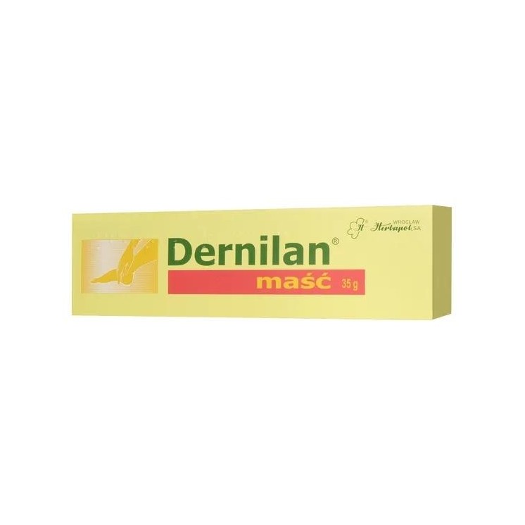 Pommade Dernilan pour ego craquelée, épaissie et épiderme calleux 35 g