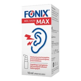 Spray anti-inflammatoire Fonix Max pour les maux d'oreilles 10 ml