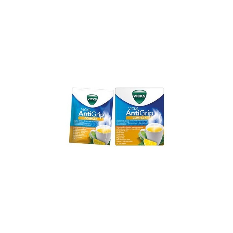 Vicks AntiGrip Complex poeder voor orale oplossing 10 zakjes