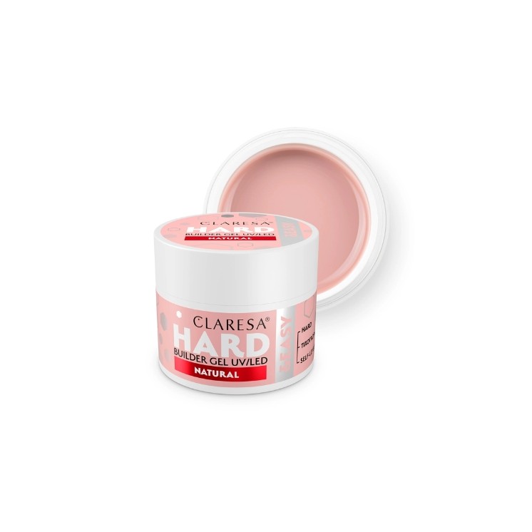 Claresa ŻEL BUDUJĄCY HARD&EASY BUILDER GEL NATURAL 45 g