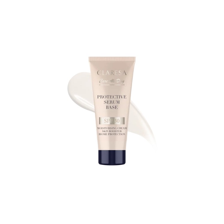 Claresa Nawilżająca serum-baza do twarzy z filtrem SPF30 30 ml