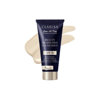 Claresa Nawilżający podkład z filtrem SPF50 Fair Neutral 0N  30 ml