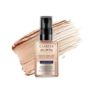 Claresa Care All Day Rozświetlacz w płynie do twarzy i ciała 50 ml