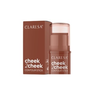 Claresa Cheek2Cheek kremowy Bronzer w sztyfcie /01/ Neutral Sand 5,5 g