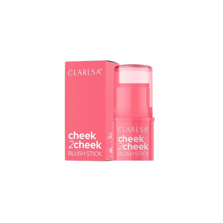 Claresa Cheek2Cheek kremowy Róż w sztyfcie /02/ Neon Coral 5,5 g
