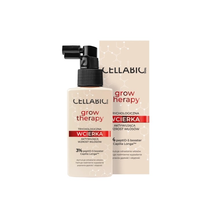 Cellabic Grow Therapy Trychologiczna wcierka aktywująca wzrost włosów 100 ml