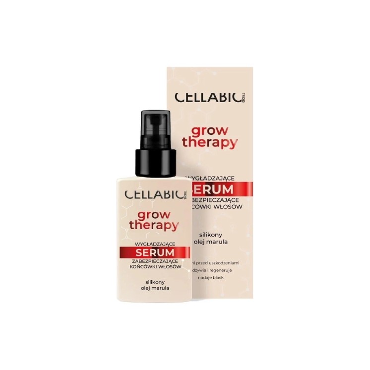 Cellabic Grow Therapy Serum Silikonowe zabezpieczające końcówki włosów 50 ml