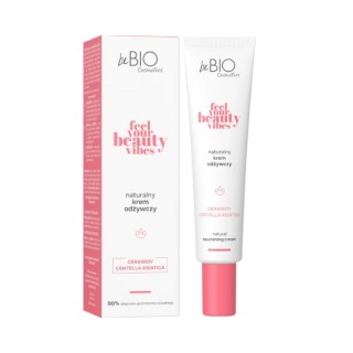 BeBio Cosmetics Krem do twarzy odżywczy FEEL YOUR BEAUTY VIBES 40 ml