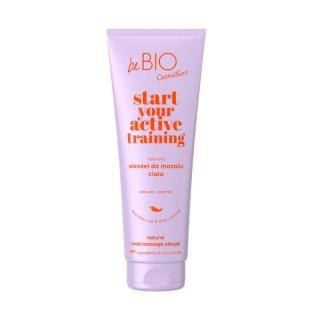 BeBio Cosmetics Naturalny Oleożel do masażu START YOUR ACTIVE TRAINING 250 ml