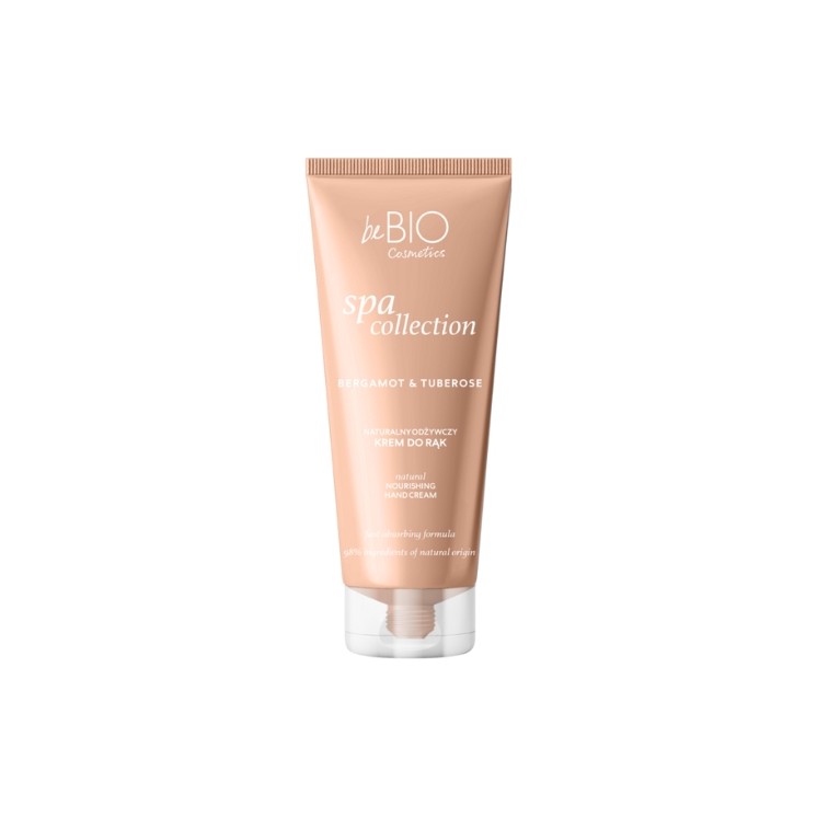 BeBio Cosmetics Naturalny odżywczy Krem do rąk Bergamot & Tuberose 50 ml