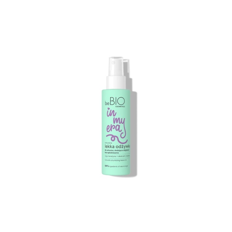 BeBio Cosmetics IN MY ERA Naturalna lekka odżywka dodająca objętości, bez spłukiwania 150 ml