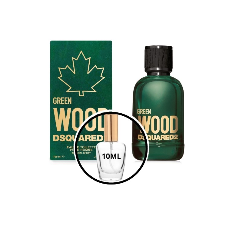 Dsquared2 Green Wood Pure Homme Eau de Toilette pour Homme 10 ml