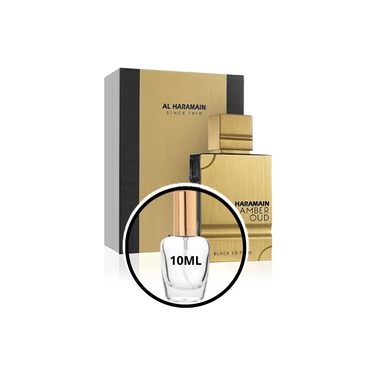 Al Haramain Amber Oud Black Edition Eau de Parfum voor dames en heren 10 ml