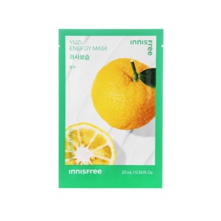 Innisfree Squeeze Energy Mask Yuzu Brightening Sheet Mask 22 ml