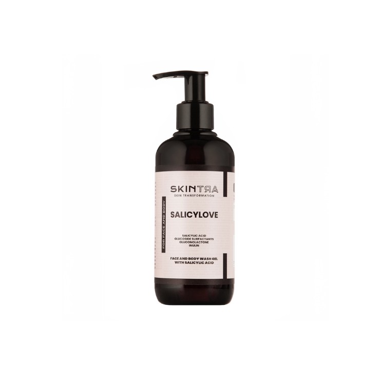 Гель SkinTra Salicylove із саліциловою кислотою для очищення обличчя та тіла 250 мл
