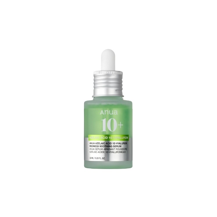 Anua Azelaic Acid 10 Hyaluron Redness Soothing Serum mit Azelainsäure und Hyaluronsäure, 30 ml Anua Azelaic Acid 10 Hyaluron Redness Soothing Serum mit Azelainsäure und Hyaluronsäure, 30 ml