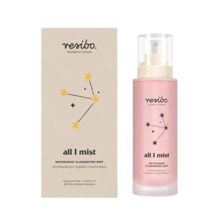 Resibo All I Mist Brume Illuminatrice Antioxydante pour le Visage 100 ml Resibo All I Mist Brume Illuminatrice Antioxydante pour le Visage 100 ml