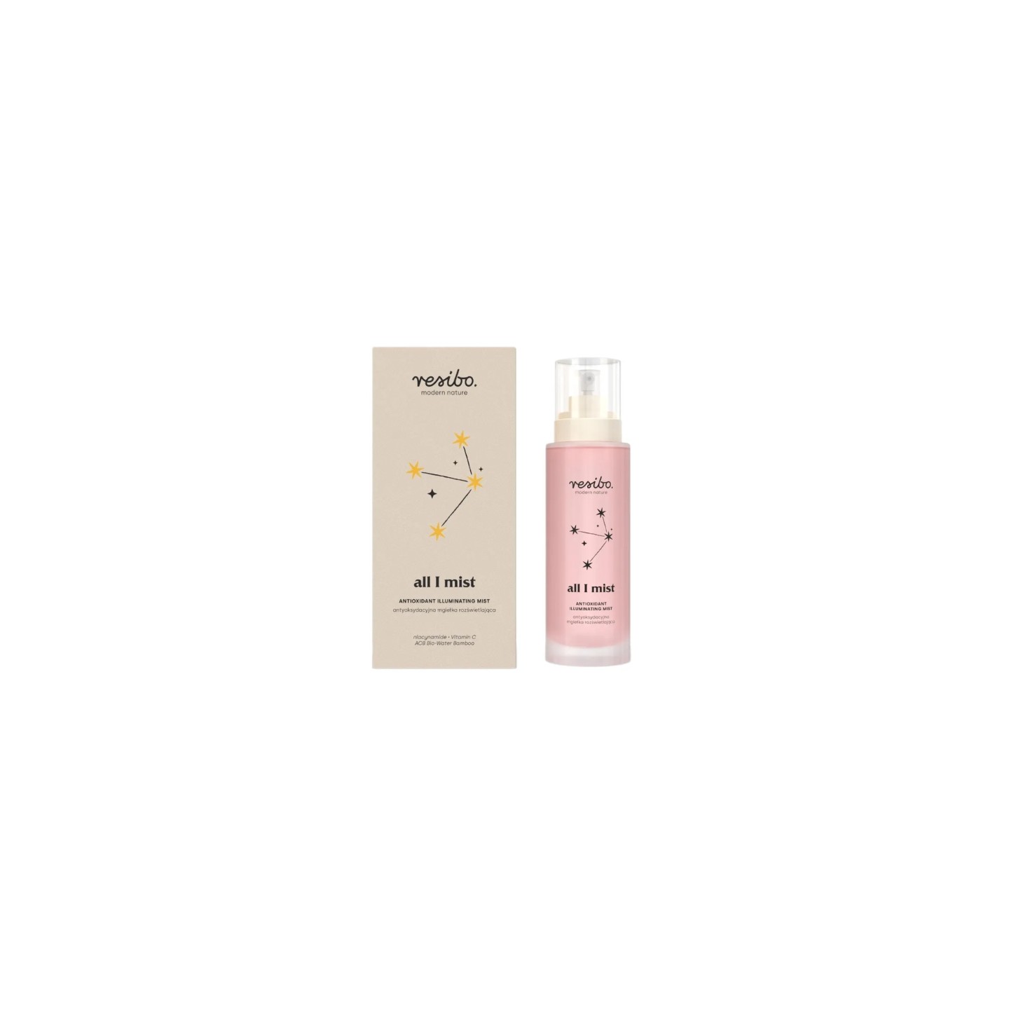 Resibo All I Mist Antioxidant Illuminating Face Mist 100 ml Resibo All I Mist Antioxidant Illuminating Face Mist 100 ml