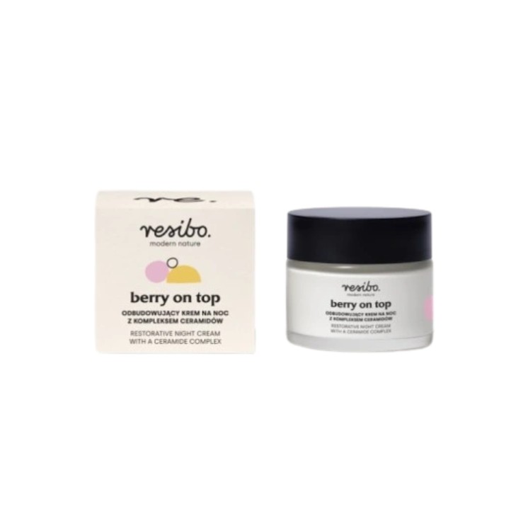 Resibo Berry On Top odbudowujący Krem na noc z kompleksem ceramidów 50 ml