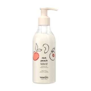 Resibo Rich Peach Natürliches Gesichtsreinigungsgel 250 ml