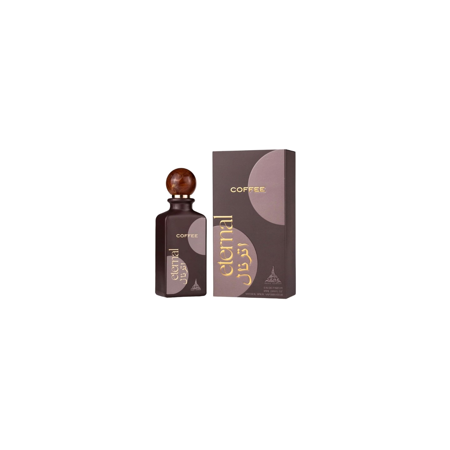 Eau de parfum Unisex Paris Corner Eternal Coffee pour femme et homme 85 ml Eau de parfum Unisex Paris Corner Eternal Coffee pour femme et homme 85 ml