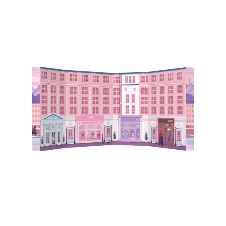 ONLYBIO Hair in Balance BERRY РІЗДВЯНИЙ АДВЕНТ-КАЛЕНДАР 24 ШТУКИ