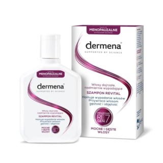 Dermena Revital Szampon hamujący menopauzalne wypadanie włosów 200 ml
