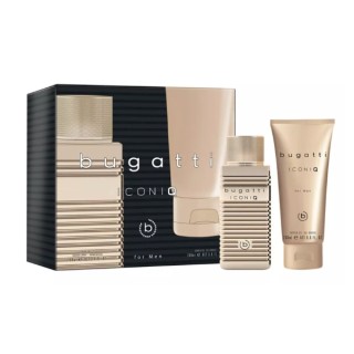 Coffret Bugatti : Eau de Toilette pour Homme 100 ml + Gel Douche Iconiq 200 ml Coffret Bugatti : Eau de Toilette pour Homme 100 ml + Gel Douche Iconiq 200 ml