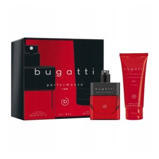 Bugatti Gift Set: Men's Eau de Toilette 100 ml + Performance Red Shower Gel 200 ml Bugatti Gift Set: Men's Eau de Toilette 100 ml + Performance Red Shower Gel 200 ml