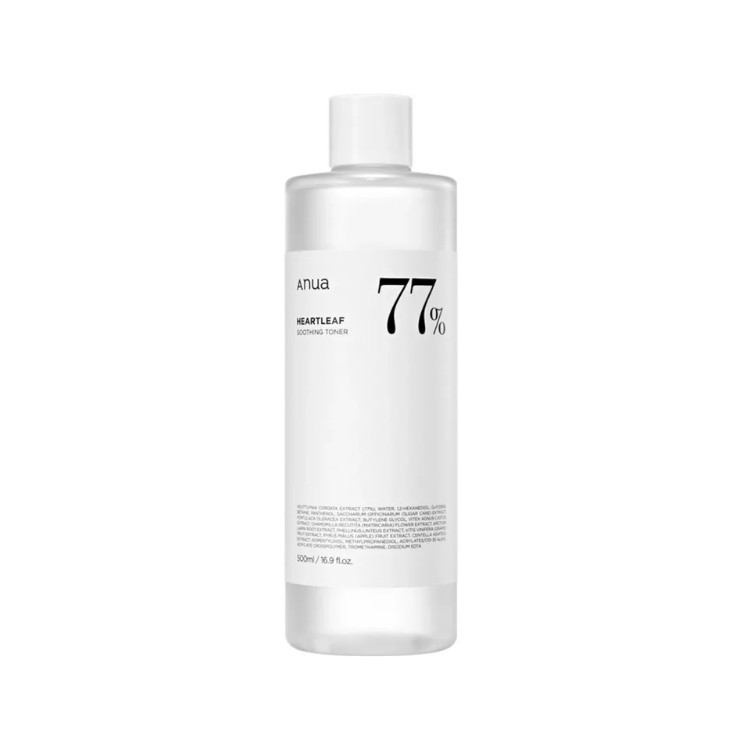 Anua Heartleaf 7 7% Soothing Toner Gezichtslotion 500 ml Anua Heartleaf 7 7% Soothing Toner Gezichtslotion 500 ml