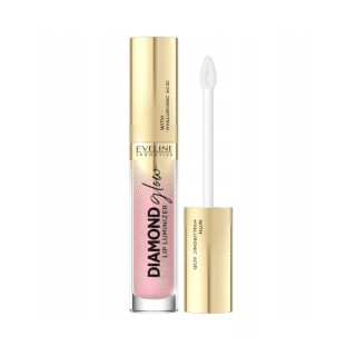 Eveline Diamond Glow Lip Luminizer Lipgloss met hyaluronzuur /14/ 5 ml Eveline Diamond Glow Lip Luminizer Lipgloss met hyaluronzuur /14/ 5 ml