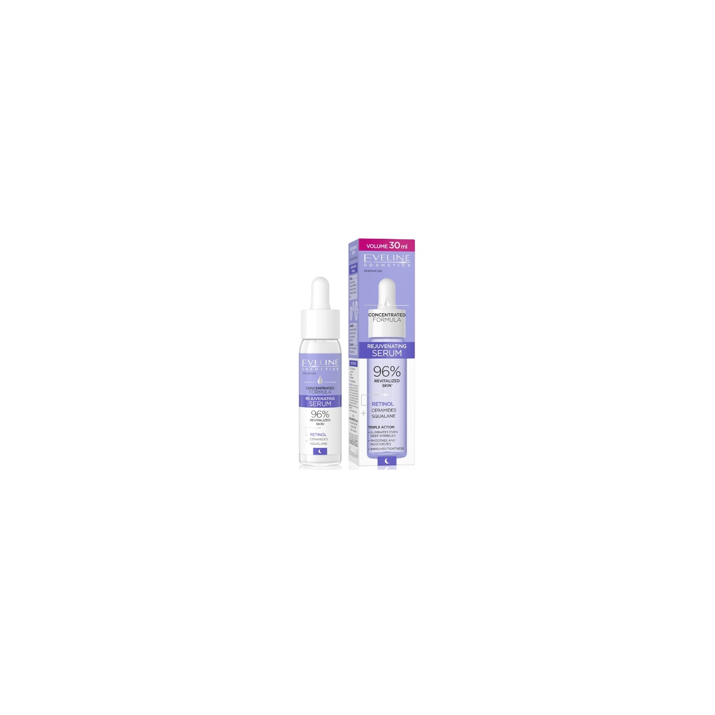 Eveline Concentrated Formula Dag- en Nachtgezichtsserum Verjonging 30 ml Eveline Concentrated Formula Dag- en Nachtgezichtsserum Verjonging 30 ml