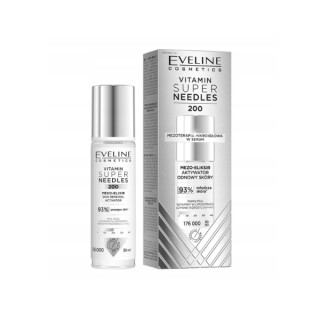 Eveline Vitamin Super Needles 200 Mezo elixir Skin Renewal Activator 30 мл Eveline Vitamin Super Needles 200 Mezo elixir Skin Renewal Activator 30 мл