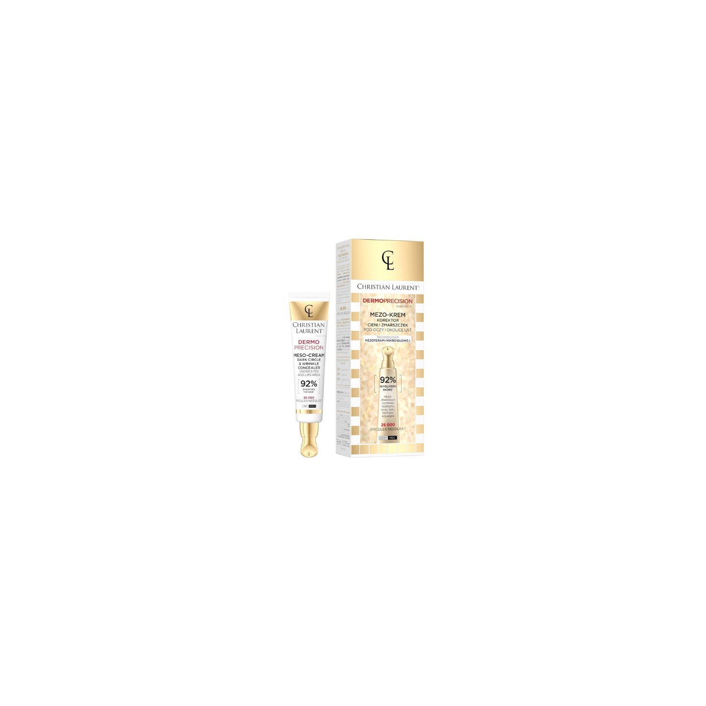 Christian Laurent DermoPrecision Mezo-cream for dark circles and wrinkles under the eyes 15 ml Christian Laurent DermoPrecision Mezo-cream for dark circles and wrinkles under the eyes 15 ml