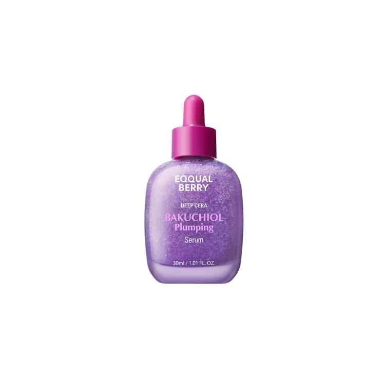 Sérum visage Plumping raffermissant et hydratant au bakuchiol Eqqualberry 30 ml