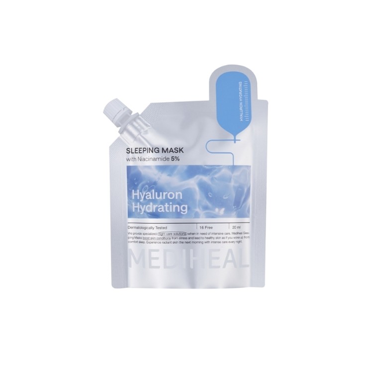 Зволожувальна маска для обличчя Mediheal Sleeping Mask Hyaluron Hydrating 20 мл