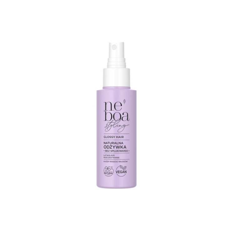 Neboa Styling Glossy Hair Natural Leave-in Spray Conditioner voor makkelijk doorkambaar haar 100 ml