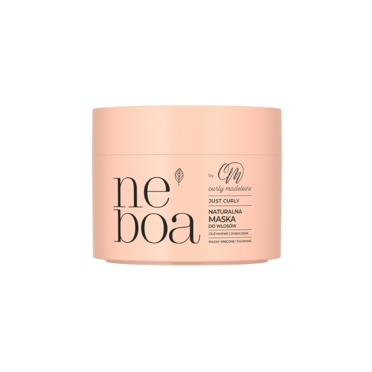 Neboa Curly Madeleine Just Curl naturalna Maska do włosów Odżywienie i zmiękczenie 300 ml Neboa Curly Madeleine Just Curl naturalna Maska do włosów Odżywienie i zmiękczenie 300 ml