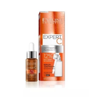 Eveline Expert C Serum - Vitamine-injectie voor het gezicht 's nachts 18 ml