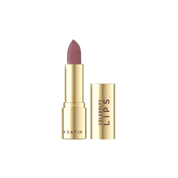 Eveline Celebrity Lips Creamy Satin Finish Lipstick /601/ Heat 1 stuk
