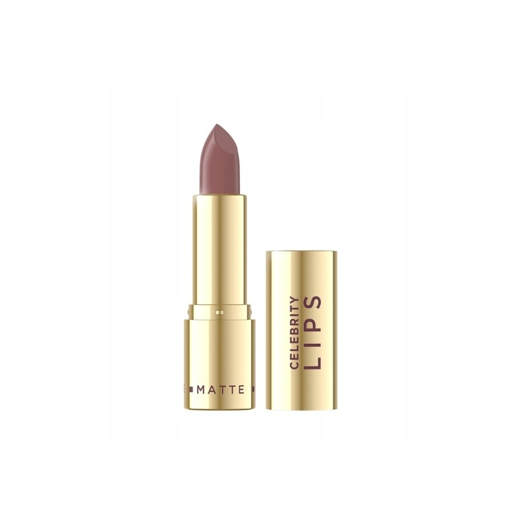 Eveline Celebrity Lips Creamy Satin Finish Lipstick /507/ Bare 1 stuk