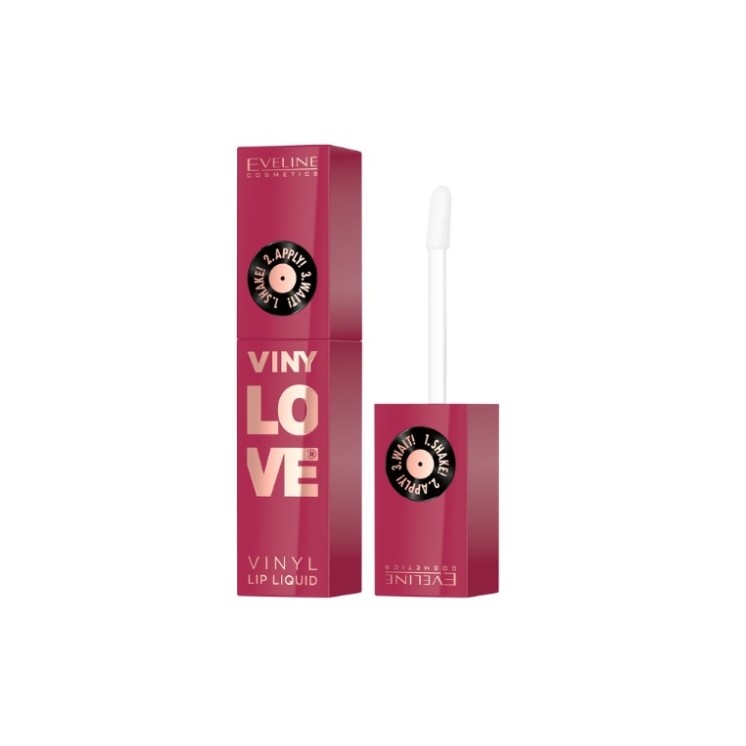 Eveline VinyLove Langhoudende Vloeibare Lippenstift met Glanseffect /10/ Blushy 4 ml