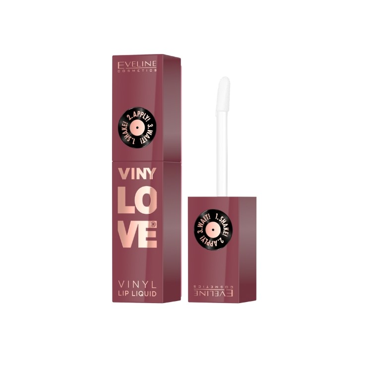 Eveline VinyLove Long-lasting Liquid Lipstick with Gloss Effect /08/ Honey 4 ml