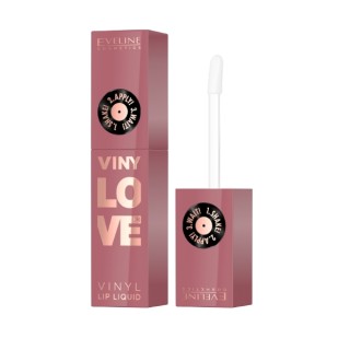 Rouge à lèvres liquide longue tenue Eveline VinyLove effet brillant /06/ Chillie 4 ml