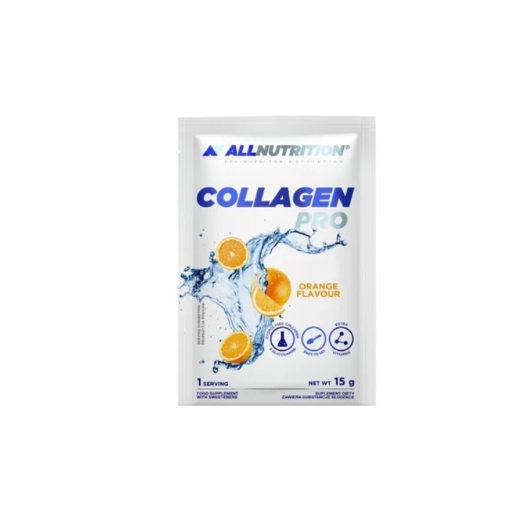 AllNutrition Collagen Pro Saszetka Pomarańcza 15 g 